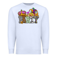 White mardi gras  party olivia Premium Sweatshirt - OliviaCreatesArt