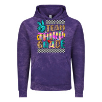 Cloud Purple team third grade Vintage Hoodie - NancyCooperArtShop