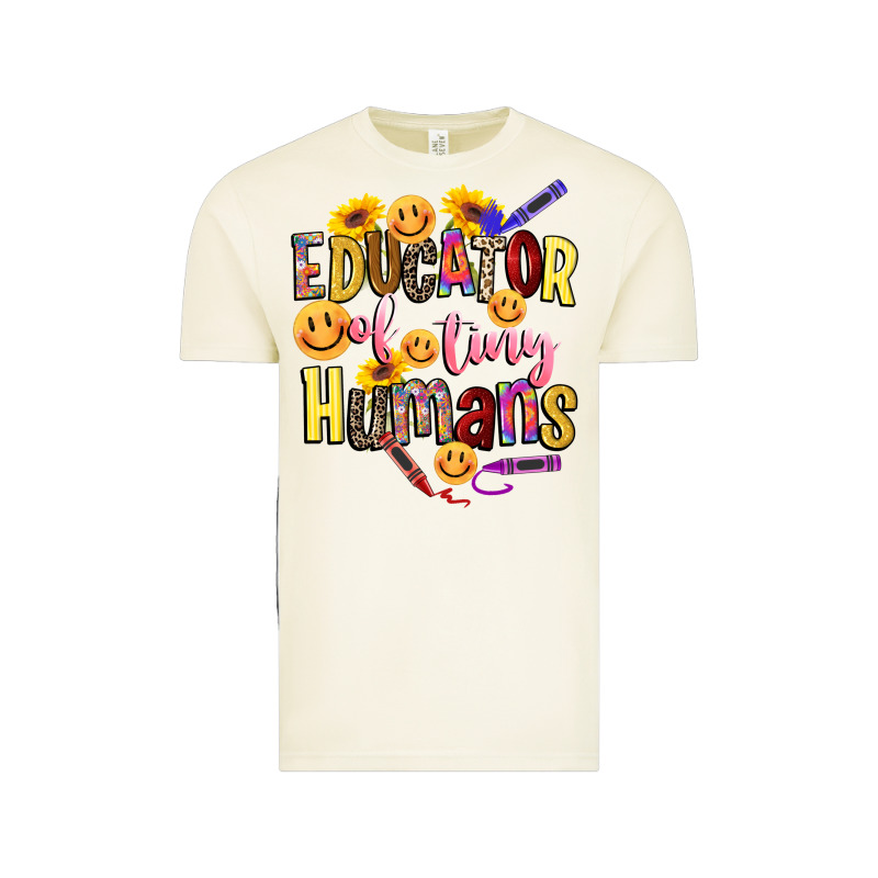 Educator Of Tiny Humans Vintage Tee by NancyCooperArtShop | Teevron