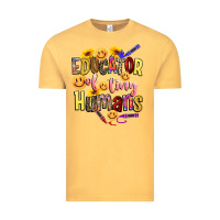 Vintage Mustard educator of tiny humans Vintage Tee - NancyCooperArtShop