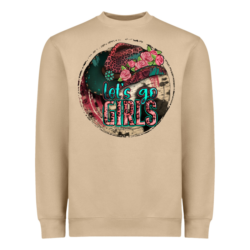 Let's Go Girls Heavyweight Sweatshirt by Jasminsmagicworld | Teevron