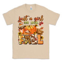 Mushroom just a girl who loves fall Classic Tee - MaliasSmallBusiness