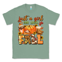 Sage just a girl who loves fall Classic Tee - MaliasSmallBusiness