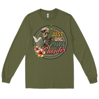 Army Green just one more chapter Long Sleeve Tee - Artiststas