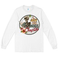 White just one more chapter Long Sleeve Tee - Artiststas