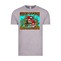 Vintage Zinc truck gnome cactus Vintage Tee - JahusDesignShop