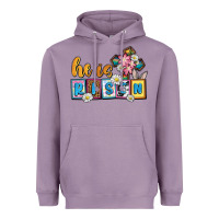 Lavender Easter Day He is risen Heavyweight Hoodie - OliviaCreatesArt