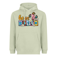 Matcha Easter Day He is risen Heavyweight Hoodie - OliviaCreatesArt
