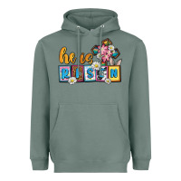 Sage Easter Day He is risen Heavyweight Hoodie - OliviaCreatesArt