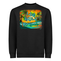 Black life is better at the beach Heavyweight Sweatshirt - Jasminsmagicworld