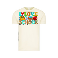 Vintage Arctic i love school Vintage Tee - NancyCooperArtShop