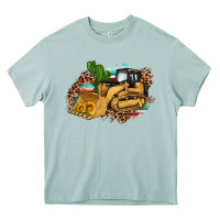 Arona bulldozer leopard cactus sunflower Heavy Core Tee - Artiststas