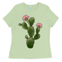 Matcha cactus 2 Ladies Tee - JahusDesignShop