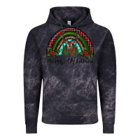 Cloud Black reindeer rainbow christmas Vintage Hoodie - RanaPortraitStore