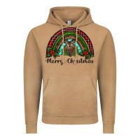 Vintage Camel reindeer rainbow christmas Vintage Hoodie - RanaPortraitStore