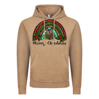 Reindeer Rainbow Christmas Vintage Hoodie | Teevron