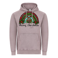 Vintage Zinc reindeer rainbow christmas Vintage Hoodie - RanaPortraitStore