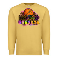 Antique Gold basketball grandma Premium Sweatshirt - OliviaCreatesArt