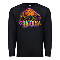 Black basketball grandma Premium Sweatshirt - OliviaCreatesArt