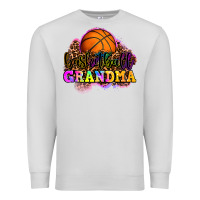 Dove Grey basketball grandma Premium Sweatshirt - OliviaCreatesArt