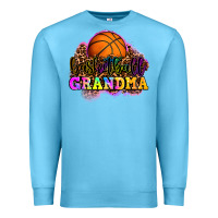 Ocean Blue basketball grandma Premium Sweatshirt - OliviaCreatesArt