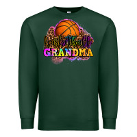 Sports Green basketball grandma Premium Sweatshirt - OliviaCreatesArt
