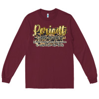 Burgundy periodt Long Sleeve Tee - Artiststas
