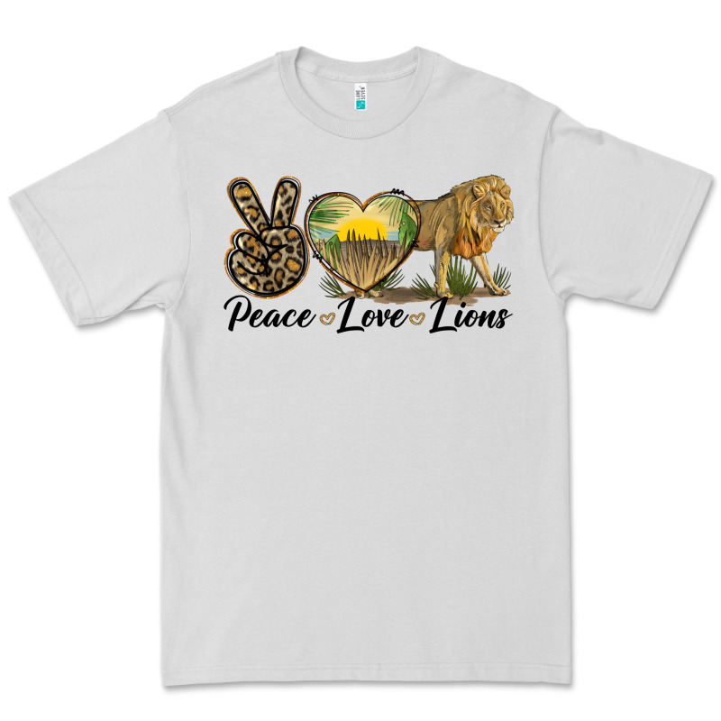 Peace Love Lions Premium Tee by LillyAllenDesigns | Teevron