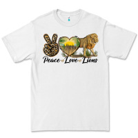 White peace love lions Premium Tee - LillyAllenDesigns