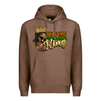 Chestnut Black king Premium Hoodie - HowdyJamesFarm