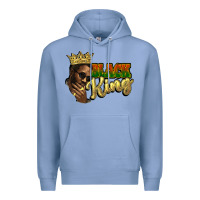 Colony Blue Black king Premium Hoodie - HowdyJamesFarm