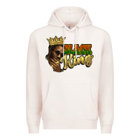Pale Pink Black king Premium Hoodie - HowdyJamesFarm