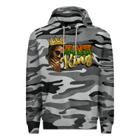 Slate Camo Black king Premium Hoodie - HowdyJamesFarm