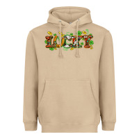 Mushroom St. Patrick's Western lucky and shamrocks Heavyweight Hoodie - OliviaCreatesArt