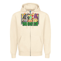 Sandshell soccer gnomies Zipper Hoodie - HowdyJamesFarm