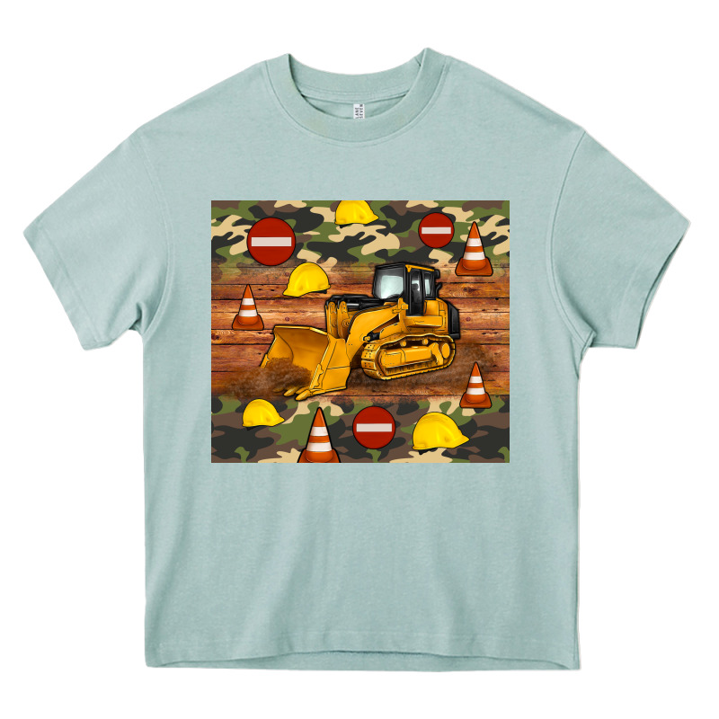 Bulldozer Camouflage Tumbler Heavy Core Tee by Artiststas | Teevron