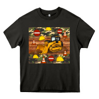 Asphalt bulldozer camouflage tumbler Heavy Core Tee - Artiststas