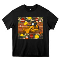 Black bulldozer camouflage tumbler Heavy Core Tee - Artiststas