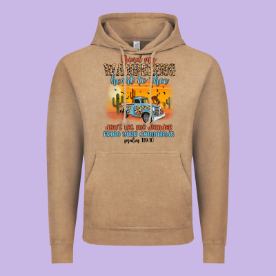 Bind My Wandering Heart To Thee Vintage Hoodie Designed By Maliassmallbusiness