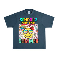 Midnight Navy school's out for summer Urban Heavy Tee - JahusDesignShop