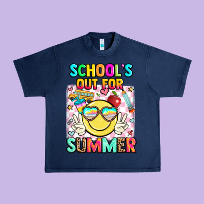School's Out For Summer Urban Heavy Tee Designed By Jahusdesignshop