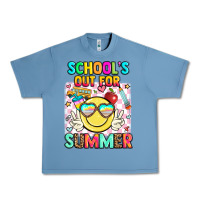 Pebble Blue school's out for summer Urban Heavy Tee - JahusDesignShop