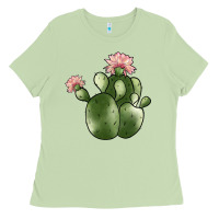 Matcha cactus Ladies Tee - JahusDesignShop