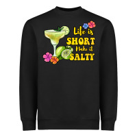Black life is short make it salty Heavyweight Sweatshirt - Jasminsmagicworld