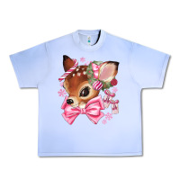 Grape Ice reindeer head christmas Urban Heavy Tee - MaliasSmallBusiness