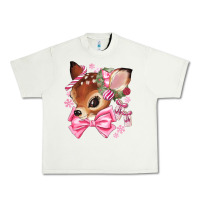 Pistachio reindeer head christmas Urban Heavy Tee - MaliasSmallBusiness