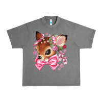 Tornado reindeer head christmas Urban Heavy Tee - MaliasSmallBusiness