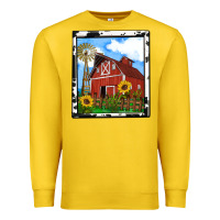 Rustic Western Barn Olivia Premium Sweatshirt | Teevron