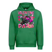 Emerald Valentine Day Urban Hoodie - CowhideDigitalArt