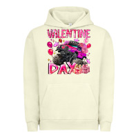 Pigment Pistachio Valentine Day Urban Hoodie - CowhideDigitalArt